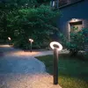 SLV Borne lumineuse LED I-Ring, anthracite, aluminium, hauteur 65 cm