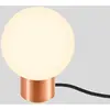 Lampe à poser SLV Tiny Sun, cuivre, verre, G9, hauteur 15,7 cm