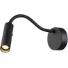 SLV Karpo Goose Applique murale LED, intensité variable, noir