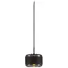 SLV Suspension Pantilo Rope 19, noir/gris/argent Verre Ø 19 cm