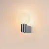 SLV Applique murale pour salle de bain Varyt, chrome, aluminium, large...