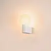 SLV Applique murale pour salle de bain Varyt, blanc, aluminium, largeu...