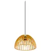 SLV suspension Wud, bois clair, Ø 38 cm, bois