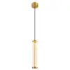 SLV Suspension LED Quimera, couleur laiton, Ø 8 cm, CCT