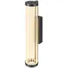 SLV Applique murale LED Quimera, couleur bronze, hauteur 41 cm, CCT
