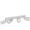 SLV Puri 2.0 Tube Projecteur à 4 sources lumineuses, GU10, 1008347,