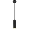 SLV suspension Enola, noir mat, Ø 10 cm, métal