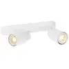 SLV Puri 2.0 Tube Projecteur à 2 sources lumineuses, GU10, 1008310,
