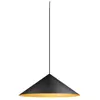 SLV suspension Magico, Ø 55 cm, noir/doré, métal