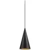 SLV suspension Magico, Ø 21 cm, noir mat, métal