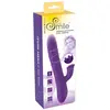 Sweet Smile Vibromasseur Rabbit Va-et-Vient et Rotatif Silicone Stars