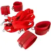 Bad Kitty Attaches de Lit sans barreaux Rouges