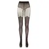 Cottelli Collection Collant Noir Ouvert 2 Epaisseurs