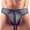 Svenjoyment Underwear String en G pour hommes avec fermeture éclair en strass