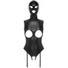 Bad Kitty   Body Ouvert avec Cagoule   Noir