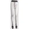 Cottelli Collection Collant Noir Opaque Ouvert Effet Satin
