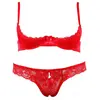 Cottelli Collection Ensemble 2 Pièces Dentelle Rouge