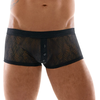 Svenjoyment Boxer boutons dentelle noir