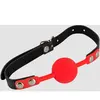 Bad Kitty Bâillon Boule Silicone Rouge