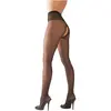Cottelli Collection Collants Entre Jambe en Noir Taille 1
