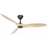 CasaFan Eco Airscrew Ventilateur de Plafond avec Moteur DC et Télécommande 152cm Noir