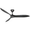 Casafan - Ventilateur de plafond eco airscrew 315245 152cm noir mat