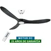 CASAFAN Ventilateur de plafond Eco Genuino DC 152 Blanc & Noir