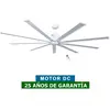Casafan - Ventilateur de plafond 922013 big smooth eco Blanc 223cm