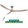Casafan Ventilateur de plafond, Eco Genuino 180 NB aile bois naturel