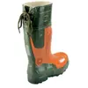 Bottes en caoutchouc forestier Ulme orange/vert Taille 40