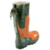 FP - Botte de sécurité forestière Ulme Taille 46 olive/orange caoutchouc naturel sb e en iso 20345