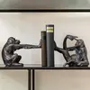 Serre-livres singes - KARE Design - Set de 2 - Blanc - Adulte - Mixte