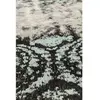 Kare Design Tapis en coton bleu, noir et gris 240x170
