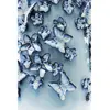 KARE Vase Butterflies, bleu clair, hauteur 50 cm, grès cérame