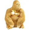 Statue - KARE - Gorille doré 38,5 cm - Polyrésine - Intérieur - Design contemporain