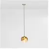 Kare 67634 Suspension Golden Goblet, 25 cm, Verre, Or, 1er Pack