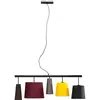 KARE Design Parecchi Colore Suspension à 5 sources lumineuses, 35777,