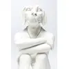 Statue - Kare Design - Gangster Dog - Polyrésine - Blanc cassé - 33 cm de hauteur