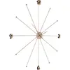 Horloge murale Umbrella or rose Kare Design TU