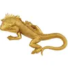 Déco murale iguane doré 40x17cm Kare Design TU