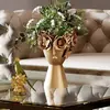 Kare Design Vase doré couronne fleurs 30cm Kare Design