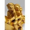 Déco trio singes dorés banane Kare Design TU