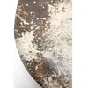 Kare Design Assiette plate en céramique marron et beige D20 - Lot de 4