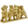 Déco ours dorés danseurs Kare Design TU