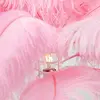 Lampe plumes roses Kare Design