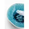 Kare Design Assiette creuse en grès bleu et blanc D17 - Lot de 4