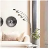 Lampadaire Five Fingers 201cm noir mat Kare Design TU