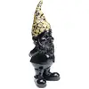 Déco nain noir fleurs debout 30cm Kare Design TU