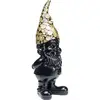Déco - KARE - Nain Noir Fleurs Debout - 61 cm - Polyrésine - Intérieur