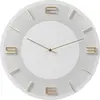 Kare Design Horloge murale Leonardo blanche et dorée Kare Design
